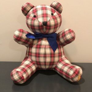 Plaid Ralph Lauren Teddy Bear